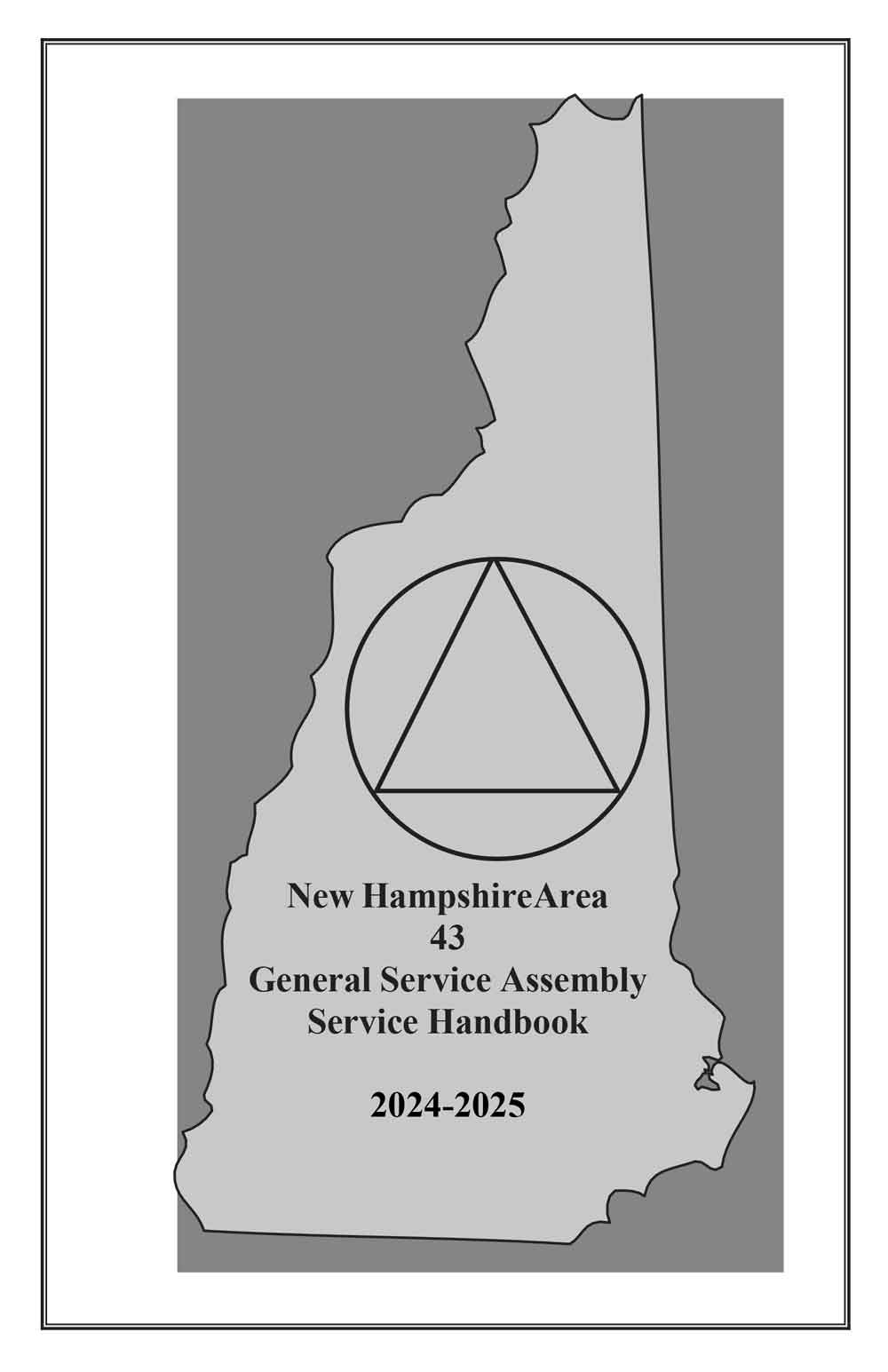 New Hampshire Area 43 General Service Assembly Service Handbook 2024-2025